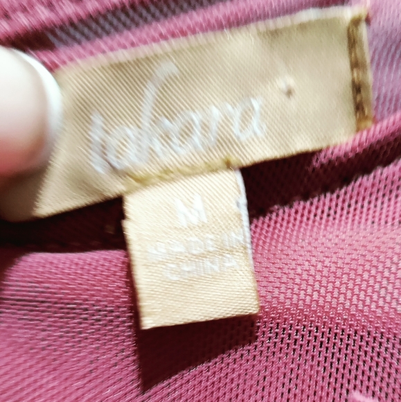 Sheer lace blouse size medium - Picture 3 of 4